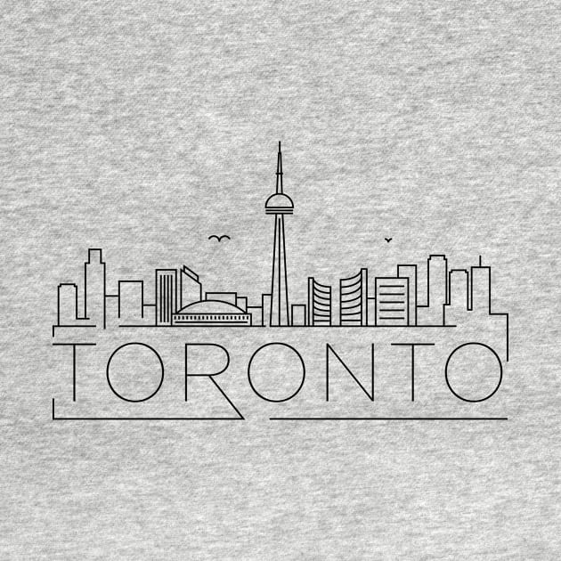 Toronto Minimal Skyline by kursatunsal